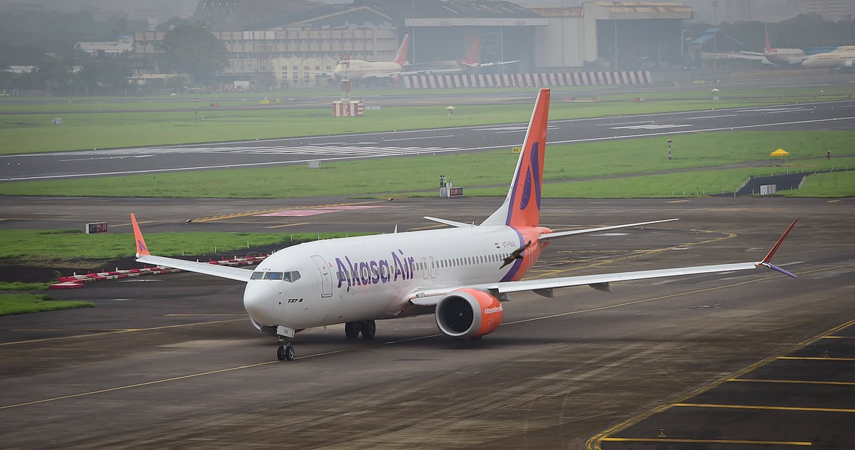 PTI : Akasa Air flight received hoax bomb threat