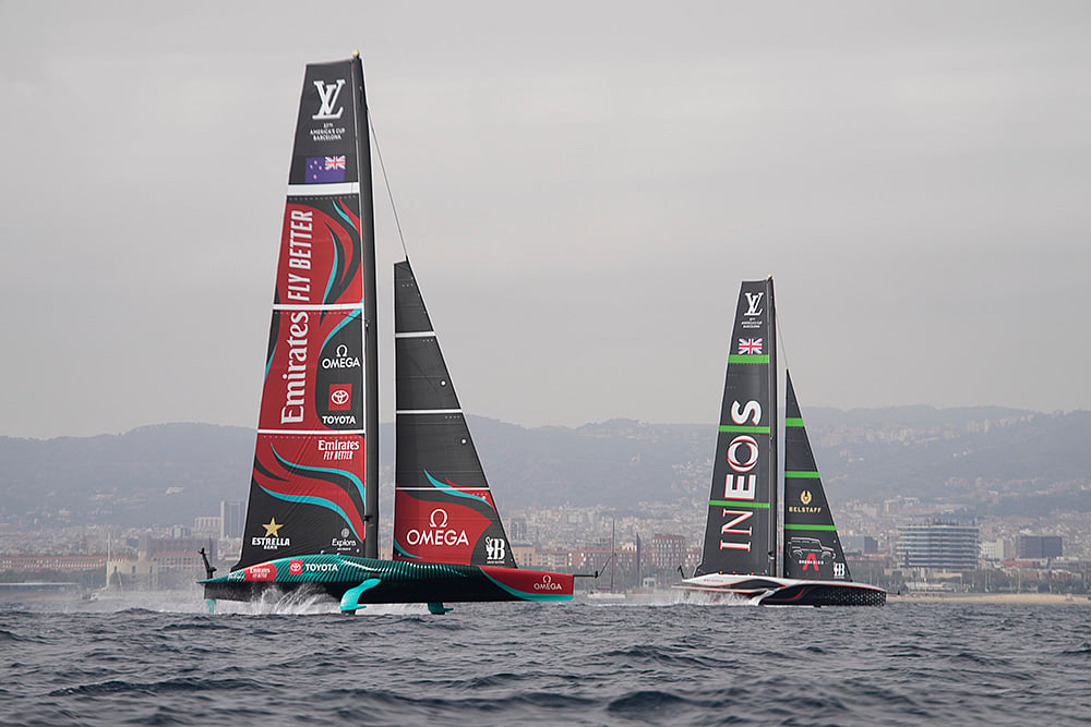 Louis Vuitton 37th Americas Cup Day 3 race 4 in Barcelona Photo gallery_4