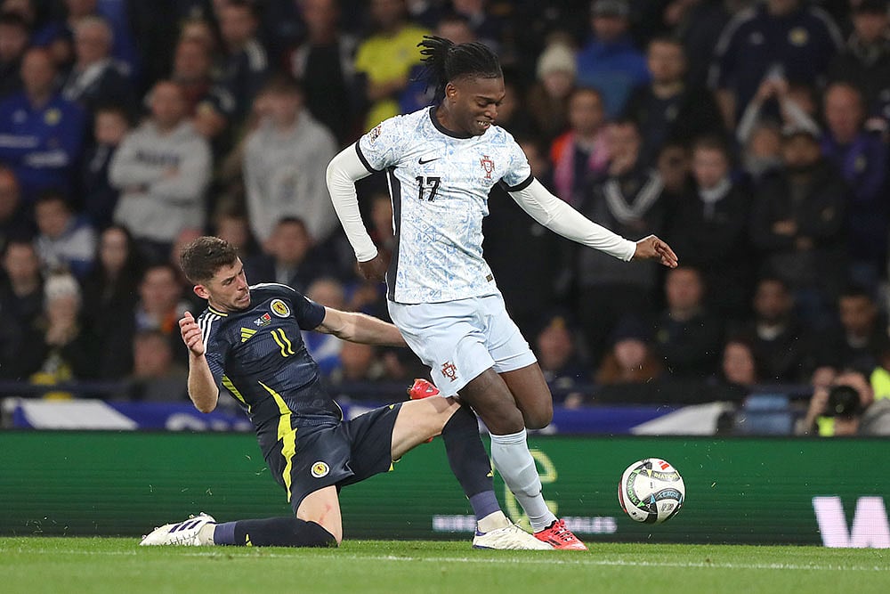 UEFA Nations League Soccer Match: Portugal vs Scotland