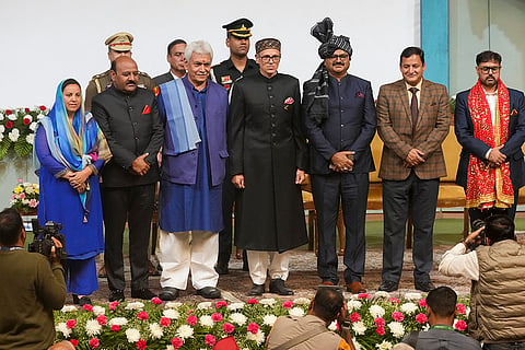 New J&K govt: Lt. Governor Manoj Sinha, CM Omar Abdullah and other leaders
