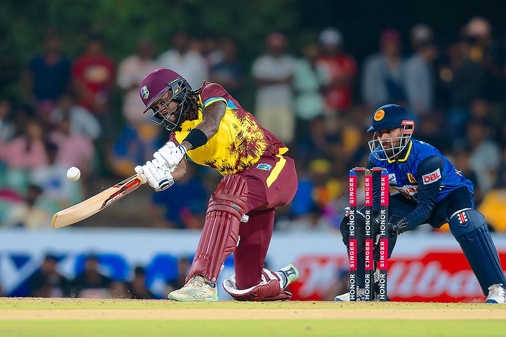 WI vs SL 2nd T20I - Sherfane Rutherford