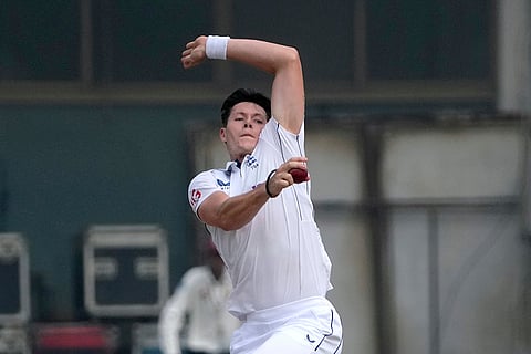 PAK Vs ENG 2nd Test: England's Matthew Potts bowls against Pakistan
