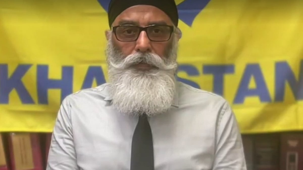Screengrab from CBC video : Pro-Khalistani activist Gurpanwant Singh Pannun.