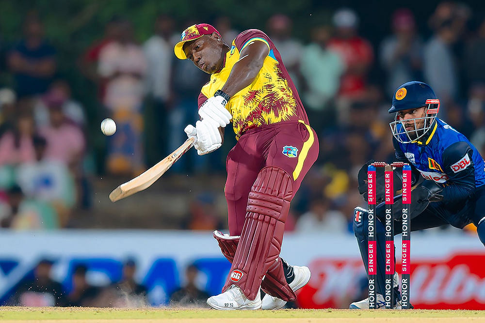 SL Vs WI 2nd T20I - Rovman Powell