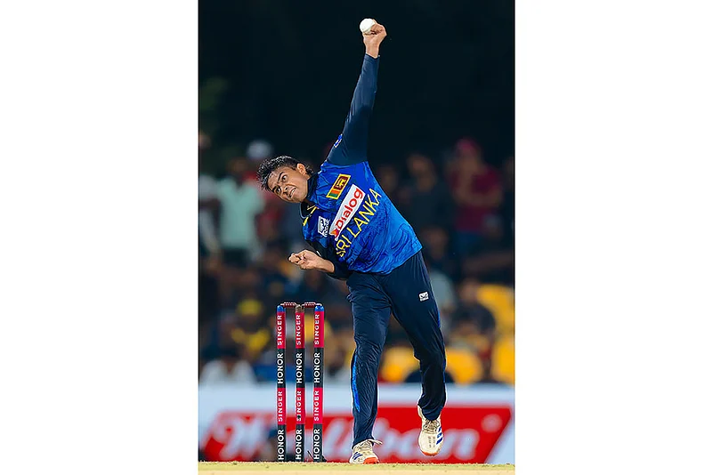 SL Vs WI 2nd T20I - Dunith Wellalage