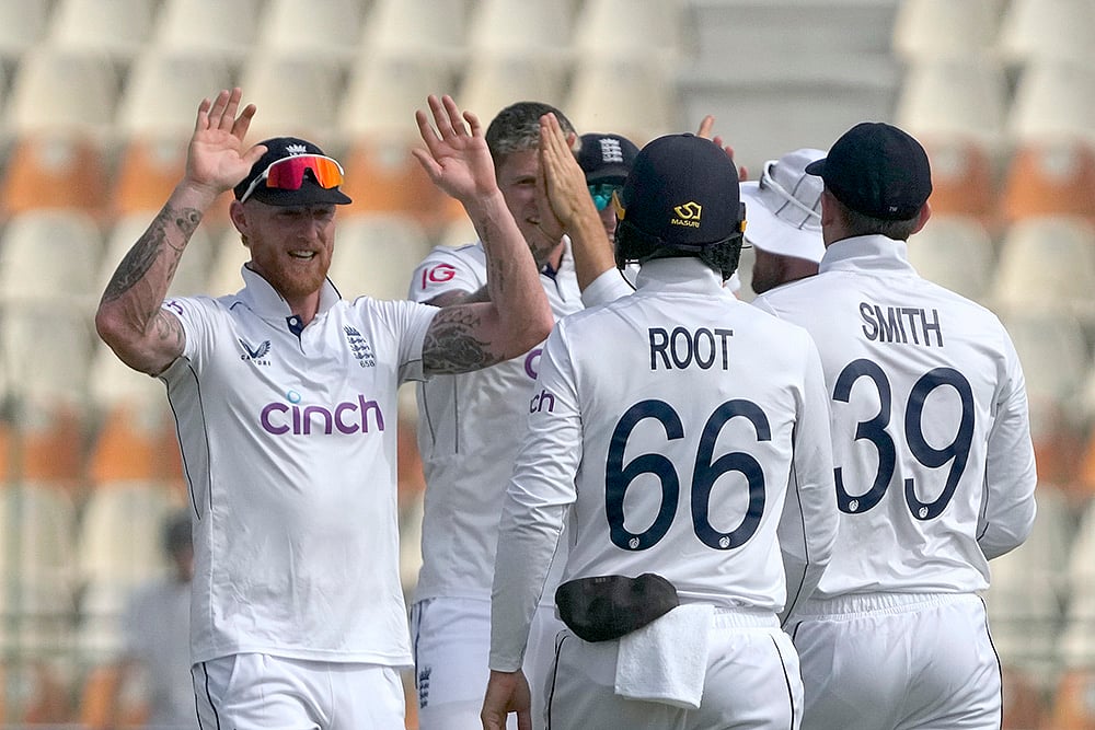 Pakistan vs England 2nd Test Cricket Day 2 Photo gallery_Ben Stokes