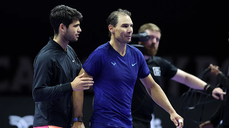 Carlos Alcaraz Rafael Nadal