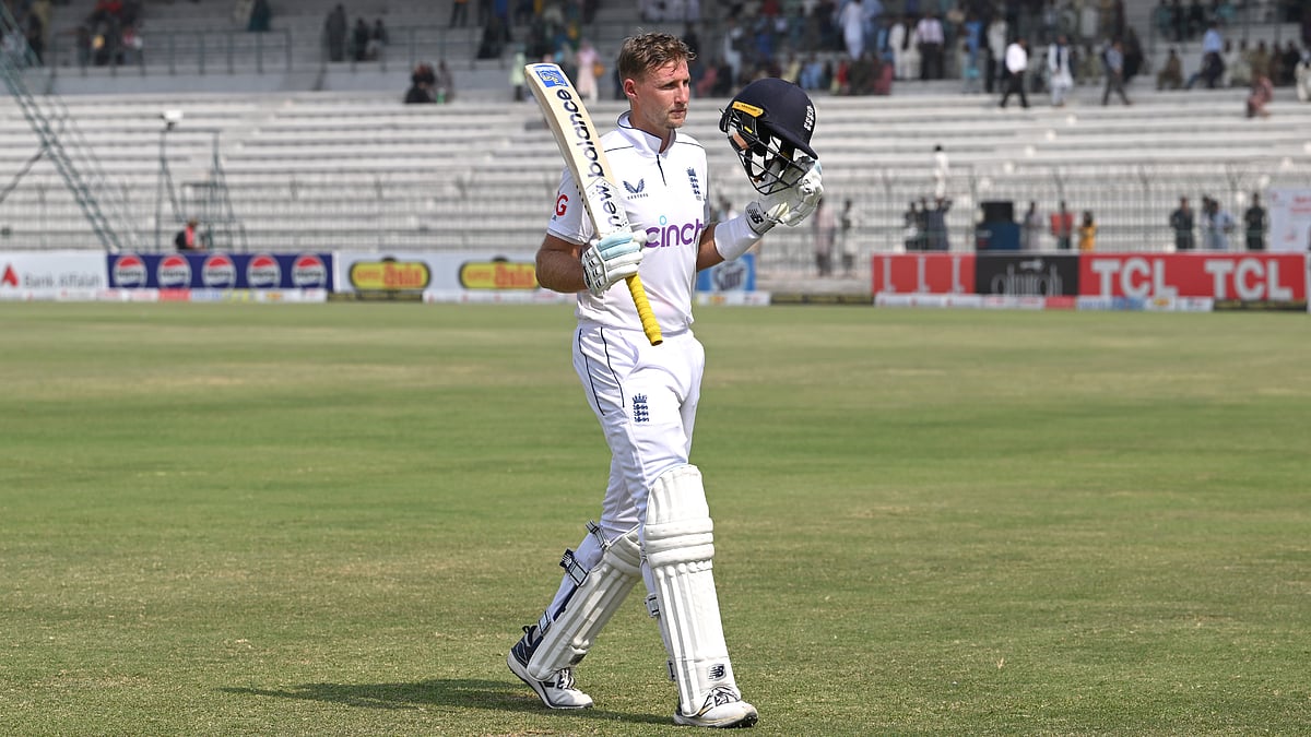File : Joe Root became England's all-time Test run-scorer.