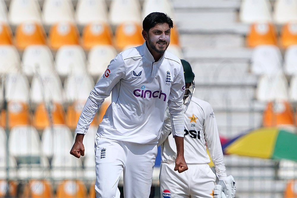 Englands Shoaib Bashir
