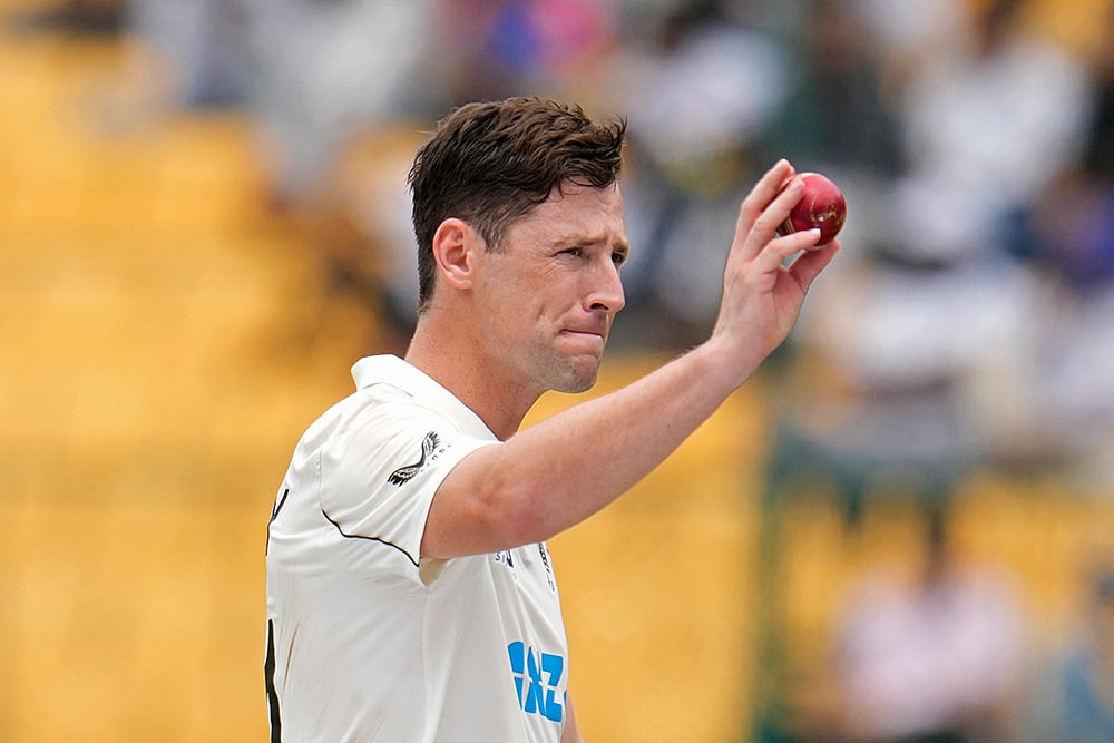 India vs New Zealand 1st Test Cricket Day 2 Photo gallery_Matt Henry