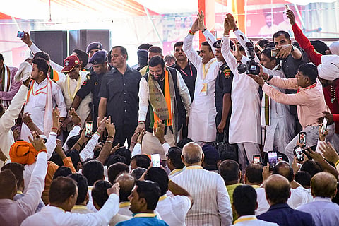 Nayab Saini's oath ceremony