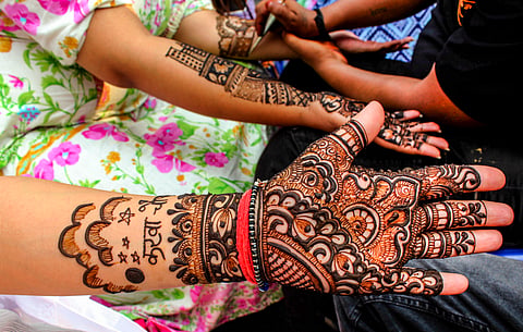Karwa Chauth preparations