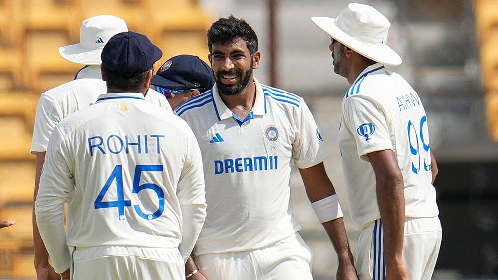 India vs New Zealand 1st Test Cricket Day 3 Photo gallery_ Jasprit Bumrah