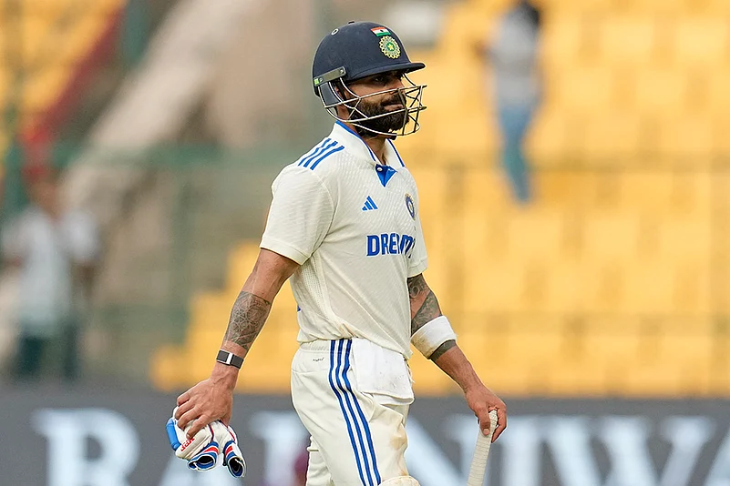 India vs New Zealand 1st Test Cricket Day 3 Photo gallery_Virat Kohli