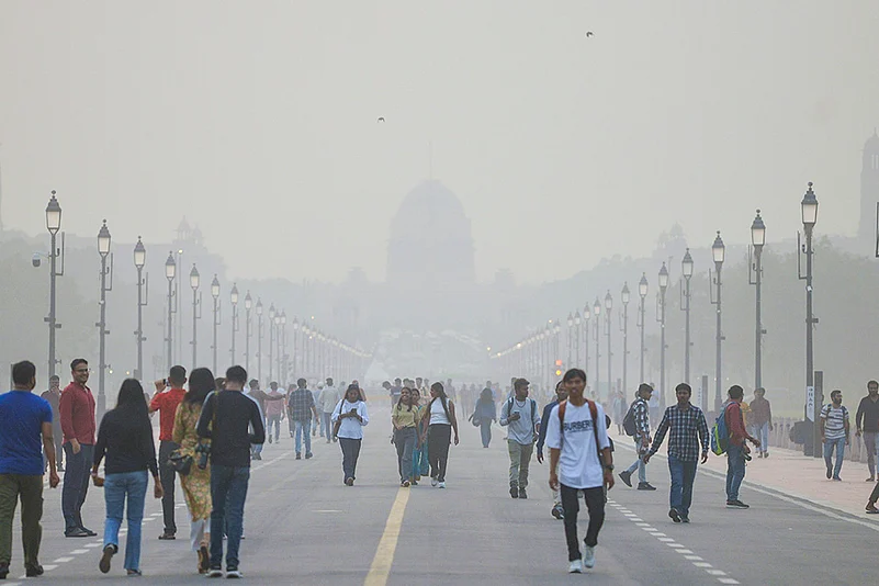 India Weather: Delhis Air Quality Remains Poor_1