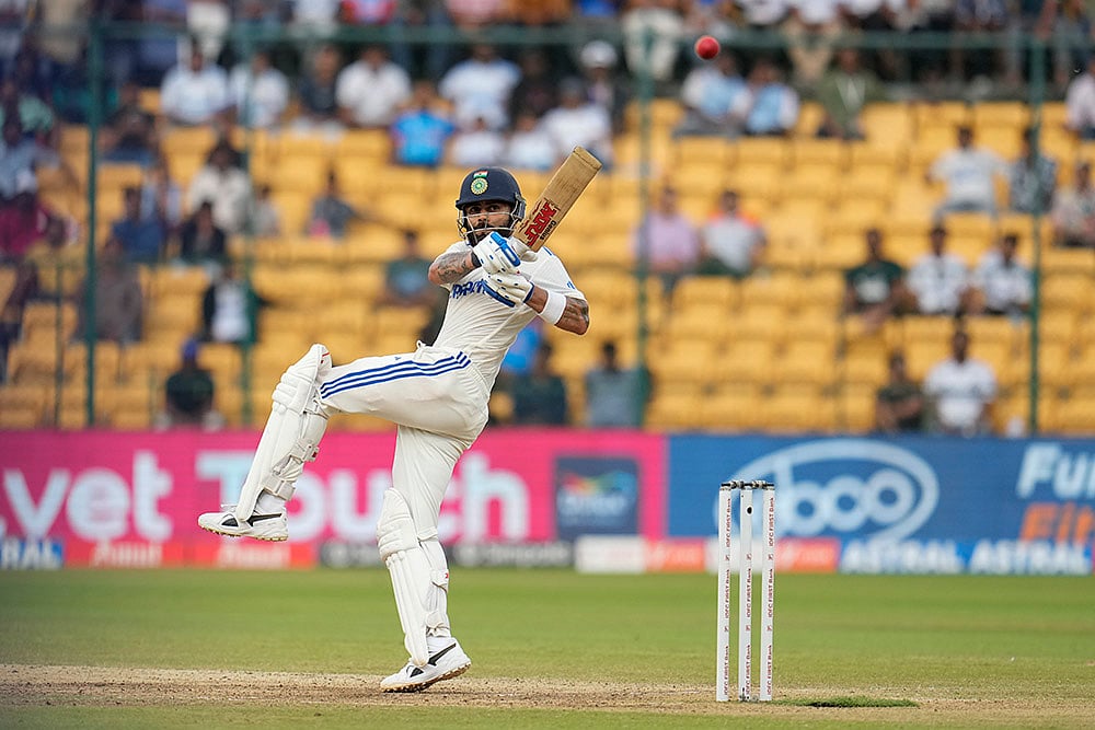 India vs New Zealand 1st Test Cricket Day 3 Photo gallery_ Virat Kohli