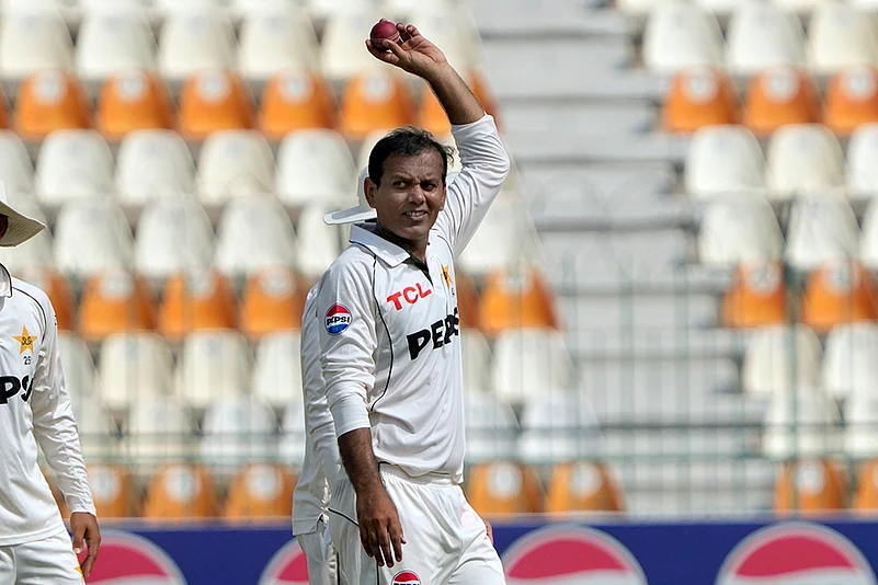 Pakistan vs England cricket 2nd Test Cricket Day 4 Photo gallery_Pakistans Noman Ali