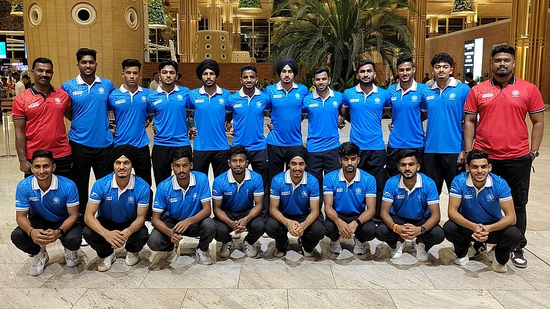 india under 21 hockey team X india hockey