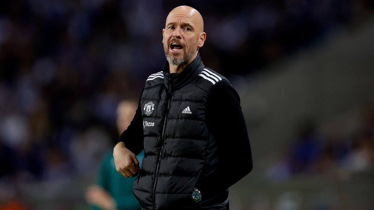 Manchester United manager Erik ten Hag - null