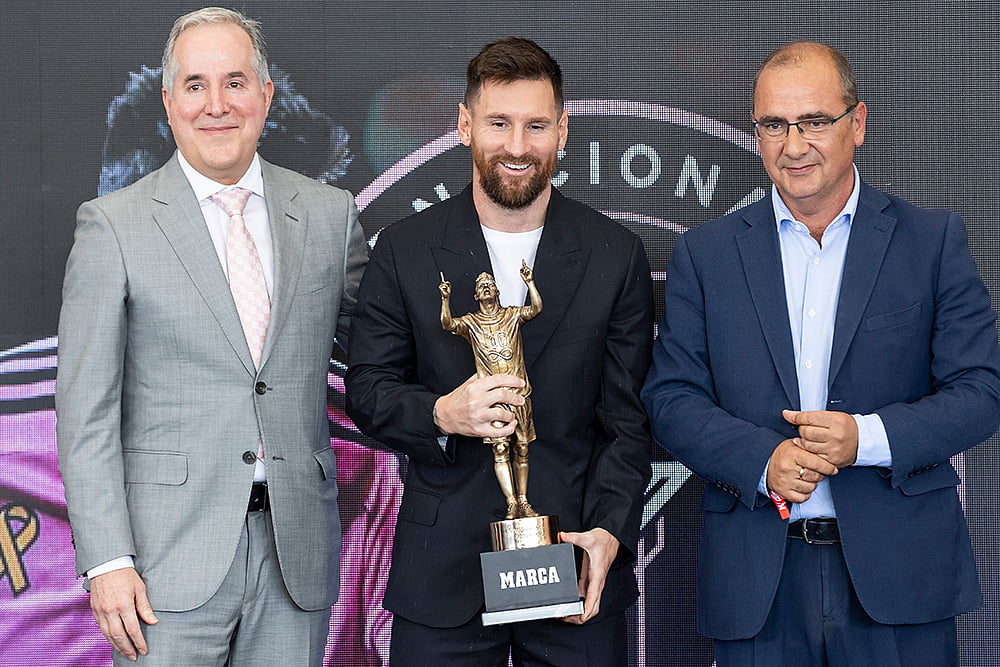 MLS-Inter Miami-Messi Award Soccer MARCA America Award 2024 