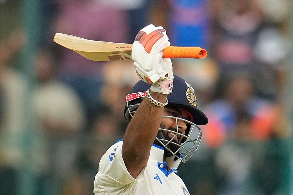 India vs New Zealand 1st Test Cricket Day 4 Photo gallery_Rishabh Pant