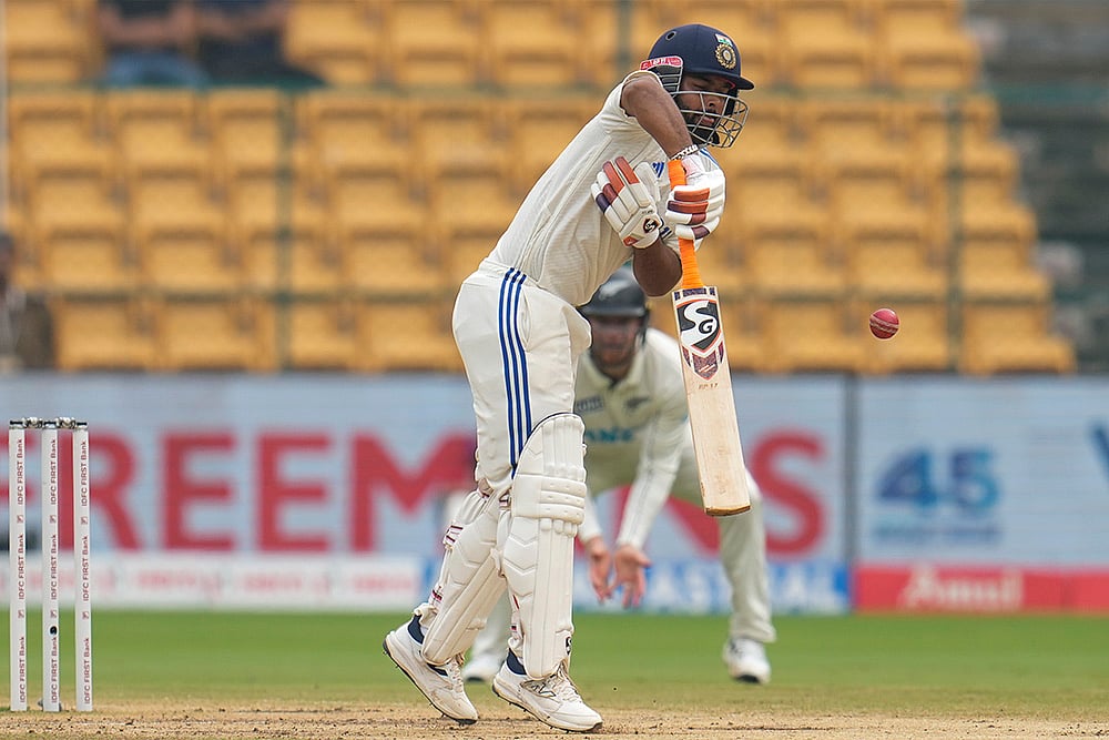 India vs New Zealand 1st Test Cricket Day 4 Photo gallery_Rishabh Pant