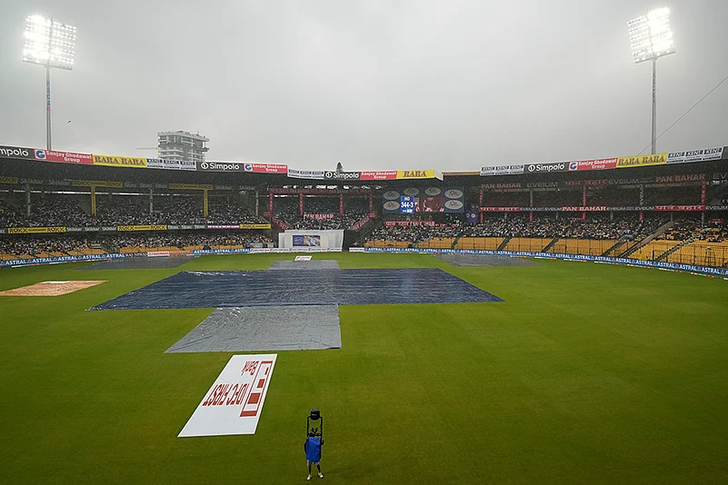 India vs New Zealand 1st Test Cricket Day 4 Photo gallery_Spidercam