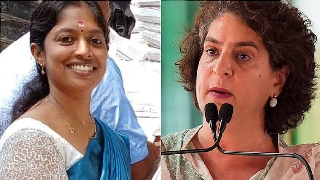 BJP fields Navya Haridas against Priyanka Gandhi in Wayanad
