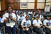 Surviving Acid Attack: Stories Of Pain, Perseverance And Happiness Suresh K Pandey/Outlook : Chhanv Foundation’s press conference on marking a decade of their campaign for acid attack survivors. The organisers highlight that despite various laws and regulations, incidents of acid attack in India continue to grow. There is a need for amplification of voices, better medical aid and government compensation to bring relief to acid attack and burn victims and hope for a better future on October 16,2024.