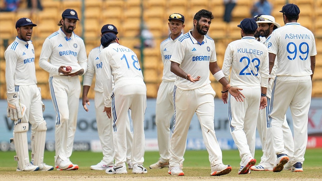 AP/Aijaz Rahi : India lost the first Test against New Zealand by eight wickets in Bengaluru.