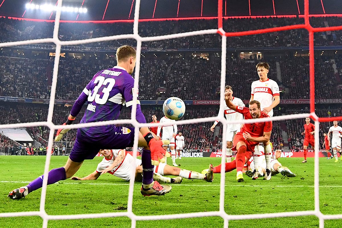 2024-25 Bundesliga soccer Bayern Munich Vs Stuttgart photo gallery_Harry Kane