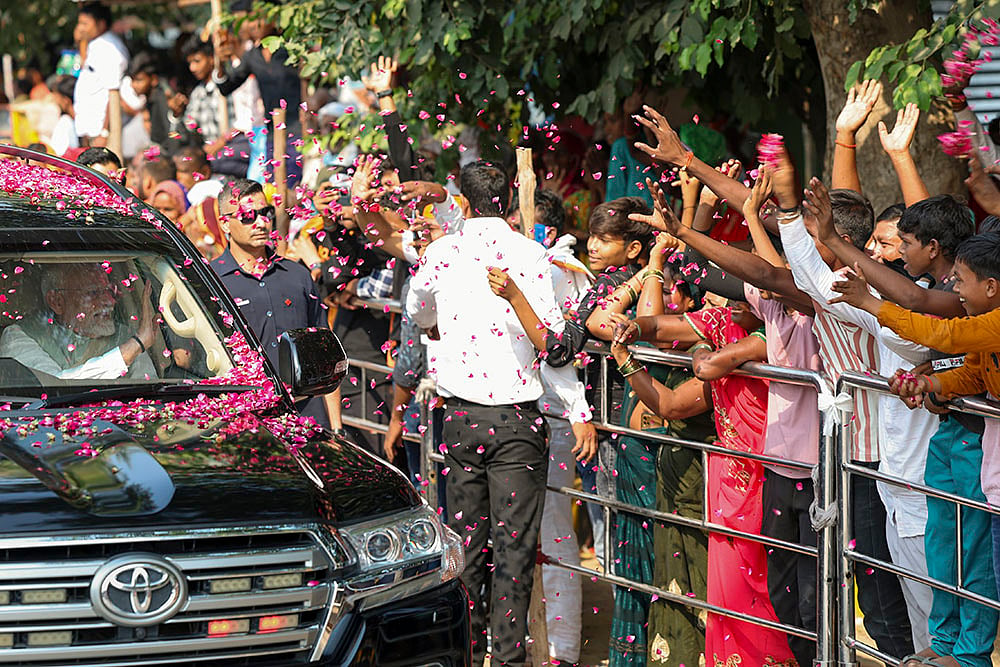 Prime Minister Narendra Modi in Varanasi
