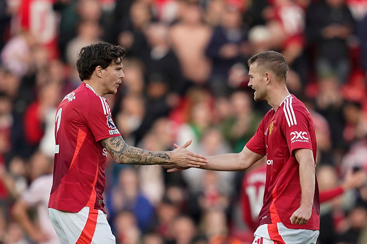 2024-25 English Premier League soccer Manchester United vs Brentford photo gallery