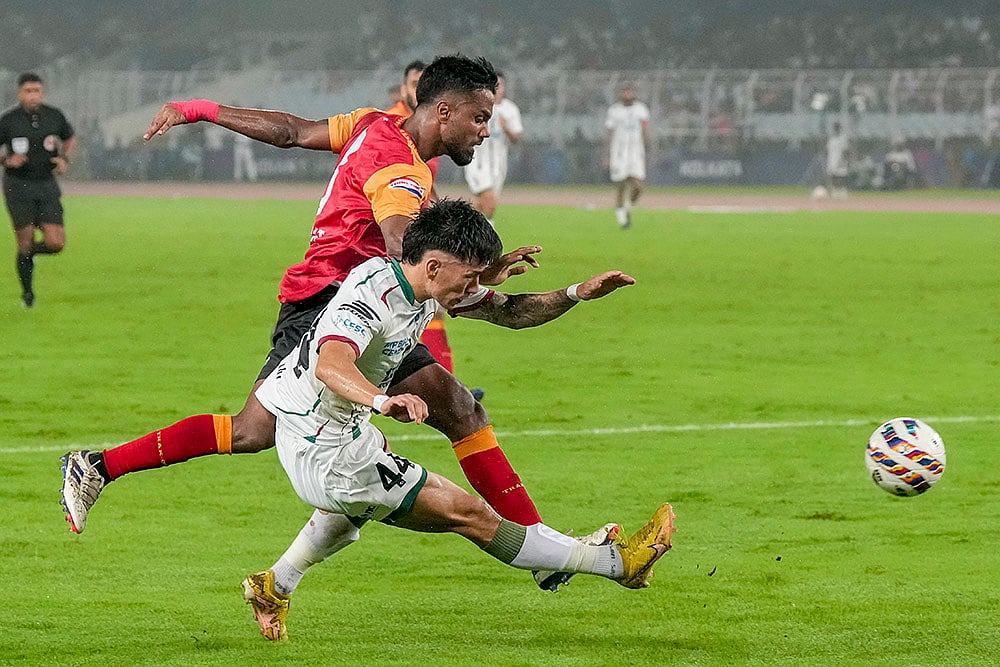 ISL 2024 Mohun Bagan vs East Bengal Football photo gallery_Ashis Rai