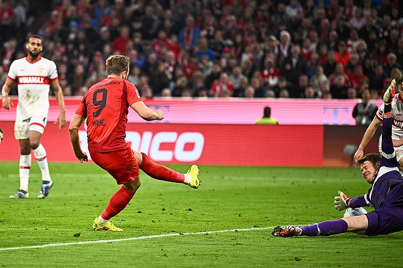 2024-25 Bundesliga soccer Bayern Munich Vs Stuttgart photo gallery_Harry Kane