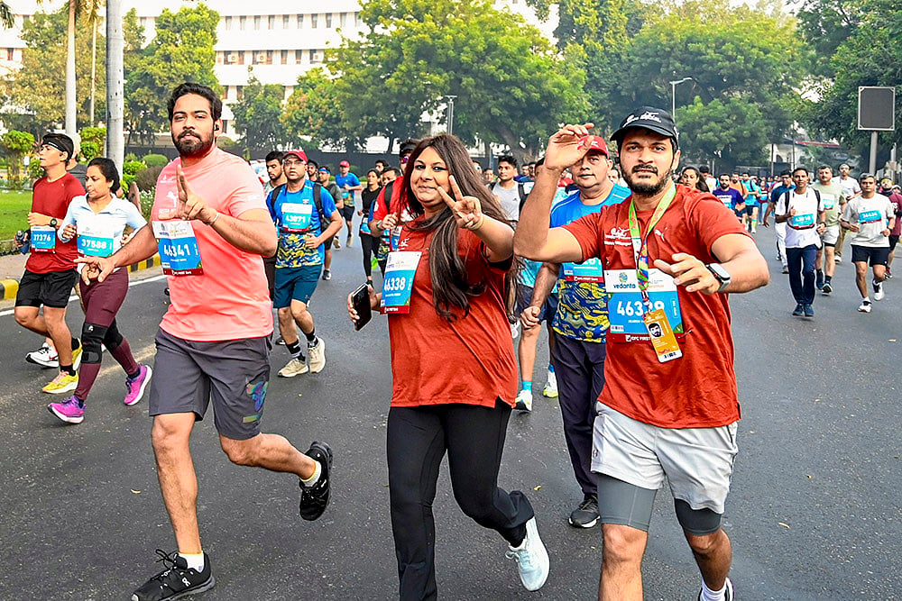 Vedanta Delhi Half Marathon 2024 photo gallery_Priya Agarwal Hebbar