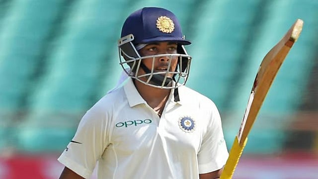 File Photo : Prithvi Shaw during an India A match