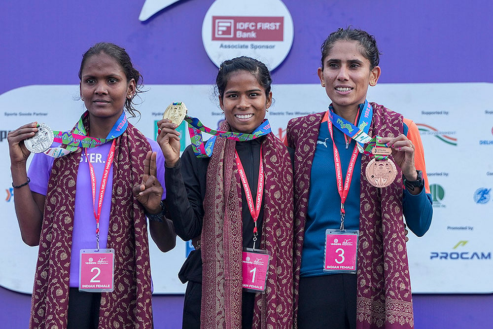 Vedanta Delhi Half Marathon 2024 photo gallery_Elite Indian Female