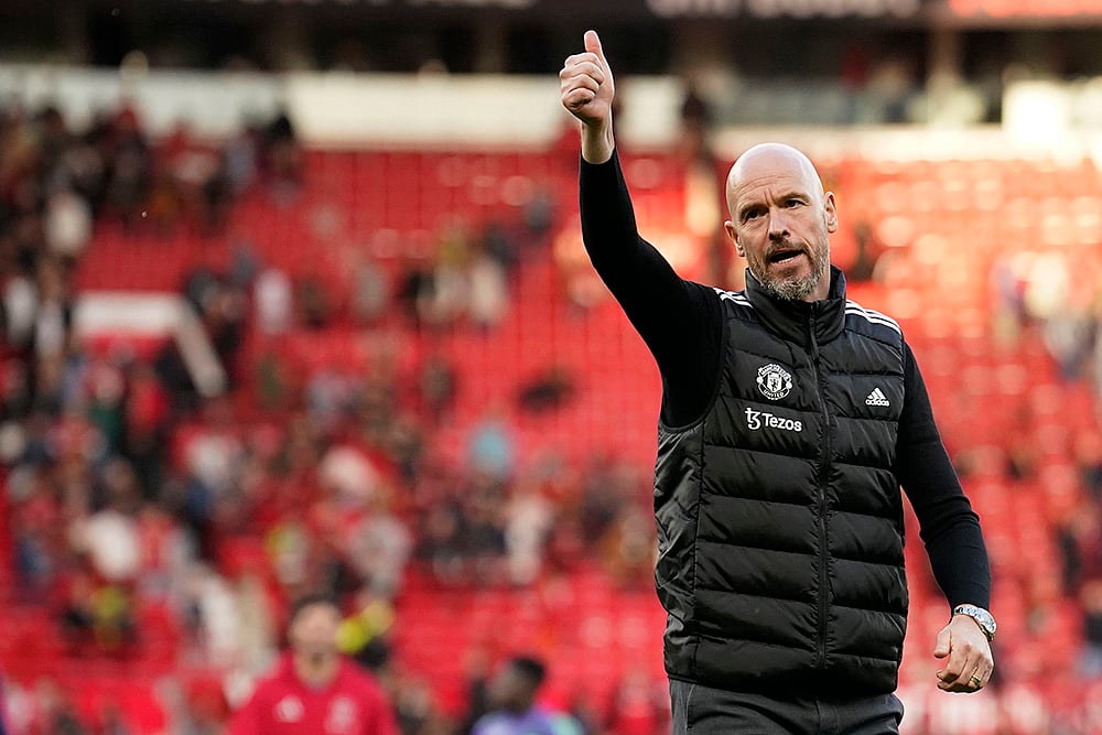 2024-25 English Premier League soccer Manchester United vs Brentford photo gallery_Erik ten Hag