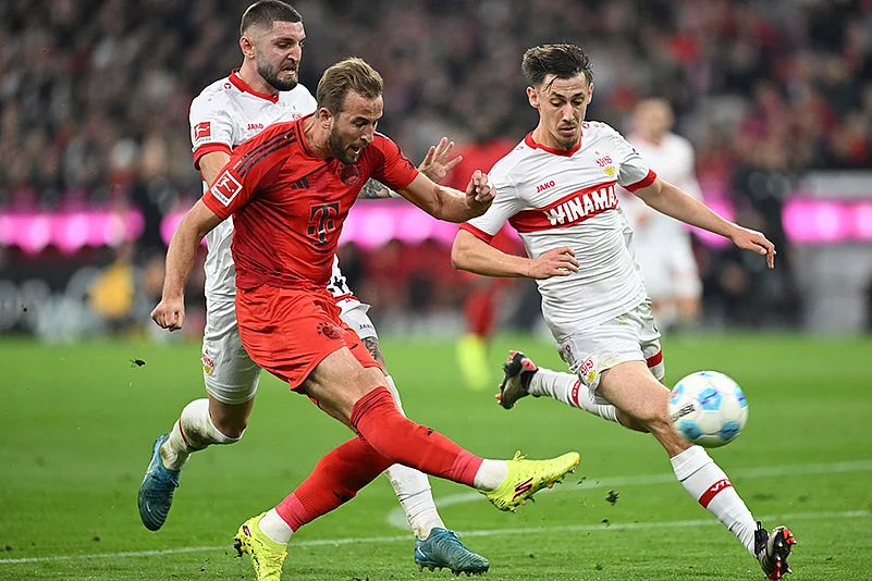 2024-25 Bundesliga soccer Bayern Munich Vs Stuttgart photo gallery_Harry Kane