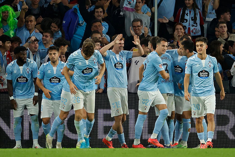 2024-25 Spain Soccer La Liga Celta Vigo vs Real Madrid photo gallery