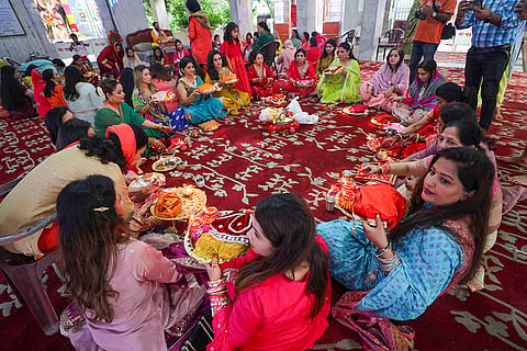 Karva Chauth celebration in J-K