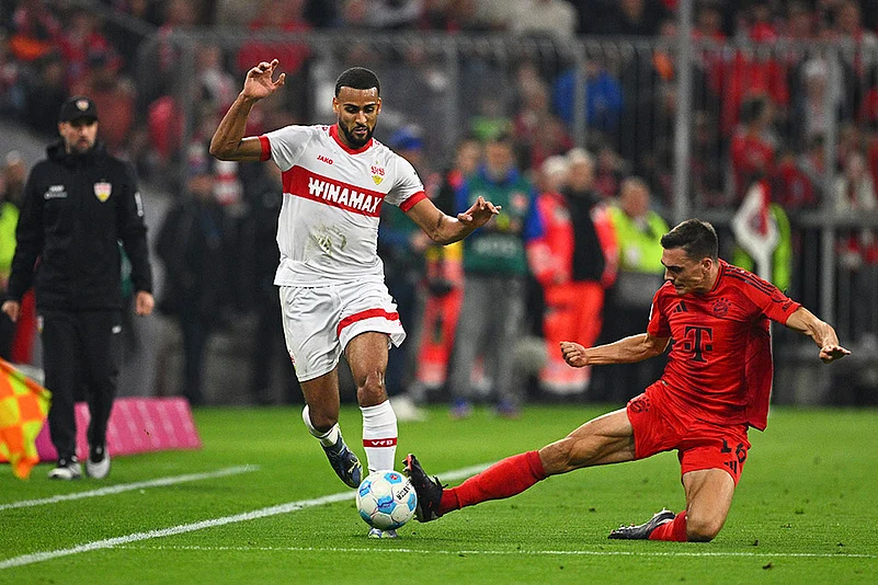 2024-25 Bundesliga soccer Bayern Munich Vs Stuttgart photo gallery_Josha Vagnoman