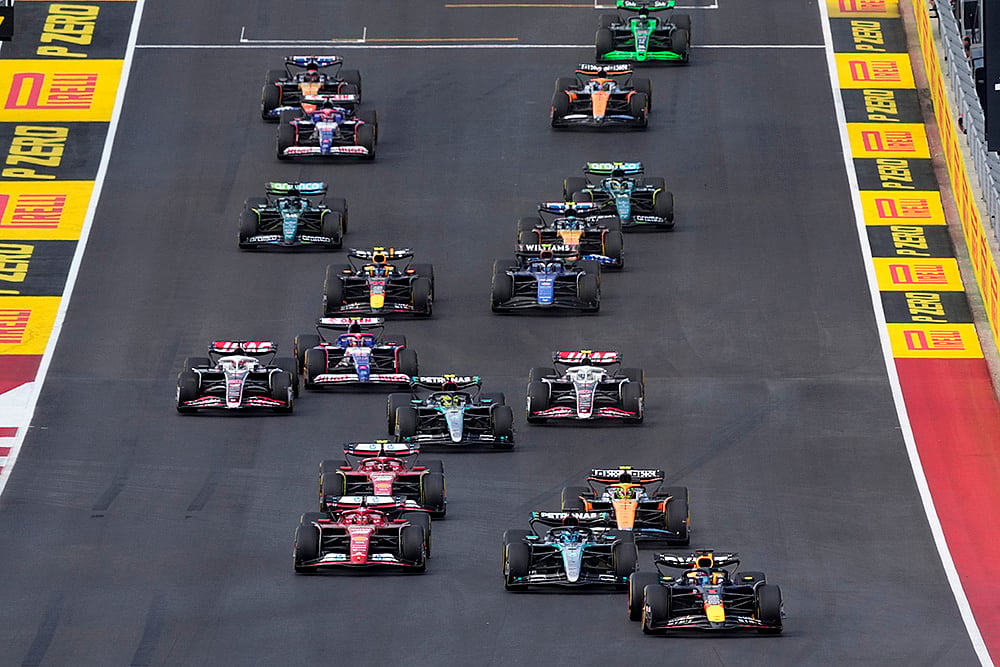 Formula One U.S. Grand Prix auto race at Circuit of the Americas_