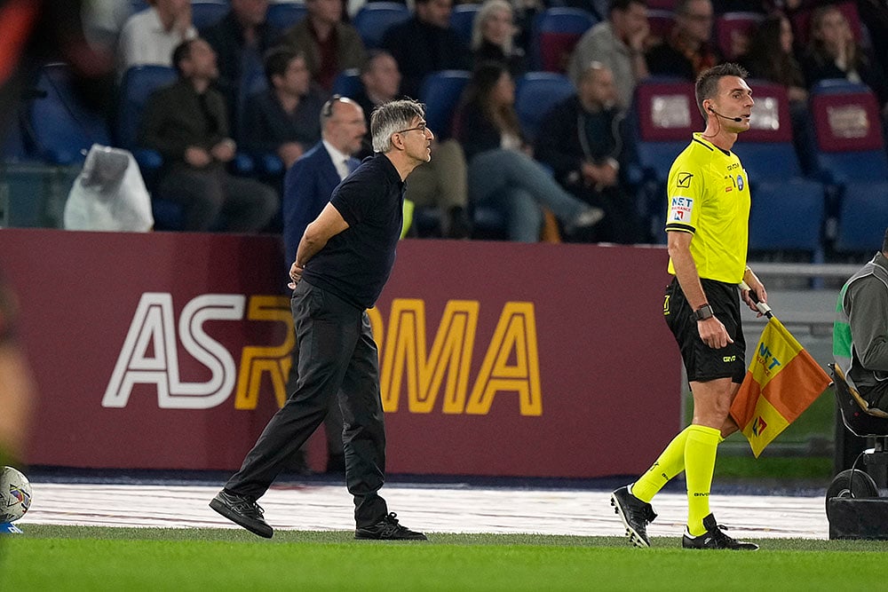 Italy Soccer Serie A 2024-25 AS Roma vs Inter Milan photo gallery_Ivan Juric