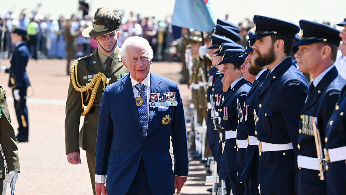 X/ : King Charles III is on his 16th official visit to Australia.
