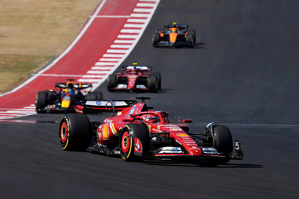 F1 US Grand Prix 2024 Auto Racing photo gallery_Ferrari driver Charles Leclerc