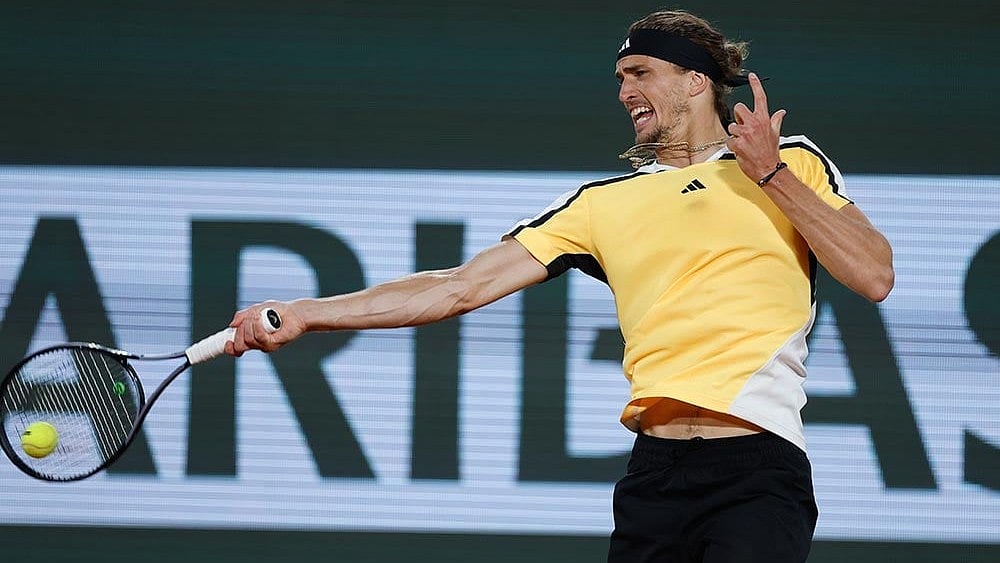 Photo: AP/Jean-Francois Badias : World No 3 and 2021 champion Alexander Zverev is the top seed.