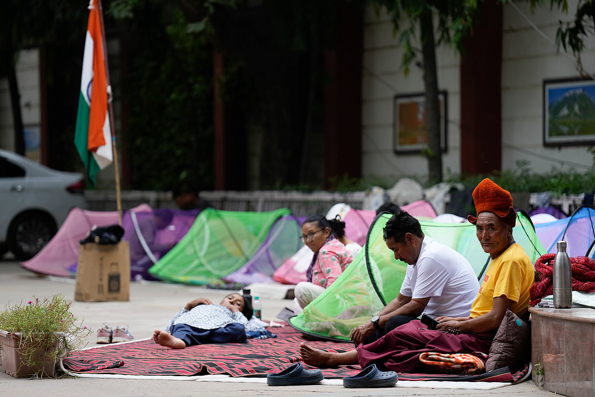 Sonam Wangchuks followers were on hunger strike for 16 days at Delhis Ladakh Bhavan 