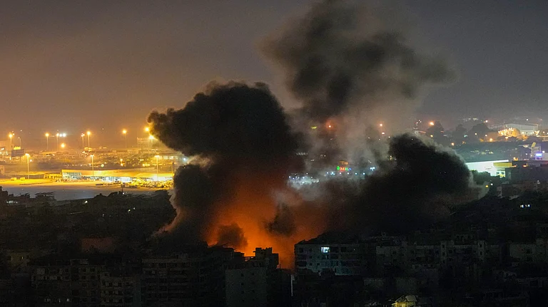 Israel also launched airstrikes on the Lebanese capital of Beirut on Tuesday | - AP